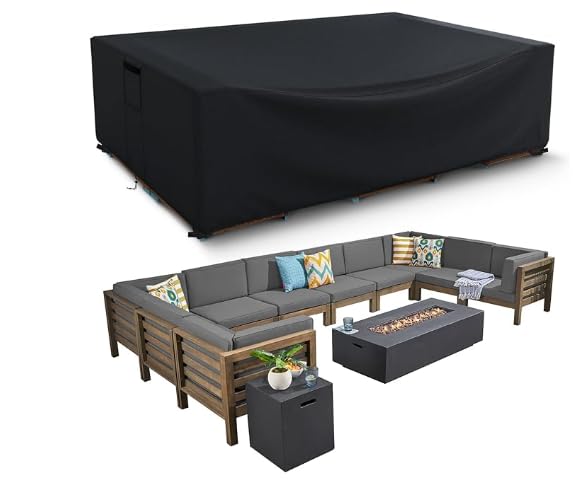 HIGHTQURO Fundas para muebles de patio, impermeables... - Garden & Outdoor Amazon Spain à 12.72€