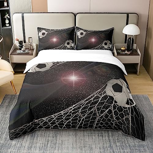 Homemissing Calcio 100% Cotone Copripiumino 140 x 200 cm... - Sports & Fitness en promo à 26.62€