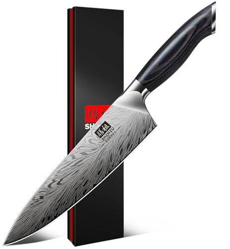 SHAN ZU Kochmesser aus Pulverstahl, Japanisches... - Home & Kitchen Amazon Germany à 25.85€