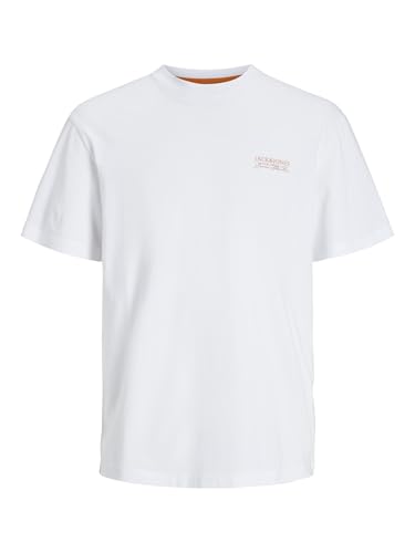 JACK & JONES Jjsummer Vibes Tee SS Crew Neck, Blanc., XS en promo à 8,61€ (-51%) sur Amazon FR
