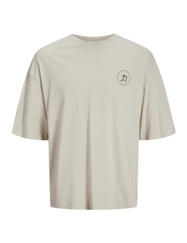 Jjdragon Tee SS Crew Neck, Beige Clair, S en promo à 5,55€ (-61%) sur Amazon FR