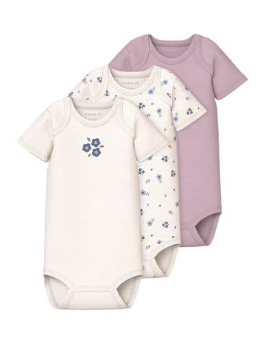 Name it baby Jet Stream Nbfbody 3P S Flower Noos... - Bébé & Puériculture Amazon Italie à 8.47€