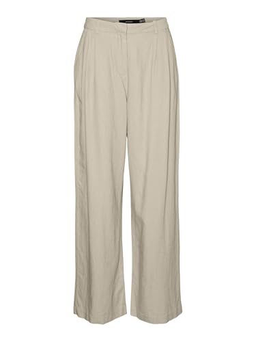 VERO MODA Vmmindy Mw Linen Dad Pant Mix Noos - Maison & Cuisine Amazon Allemagne à 16.07€