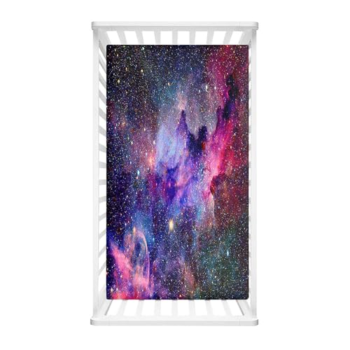 Odot Cot Bed Fitted Sheets, Starry Sky Pattern Cot Bed... - Bébé & Puériculture Amazon Royaume-Uni à 1.49€