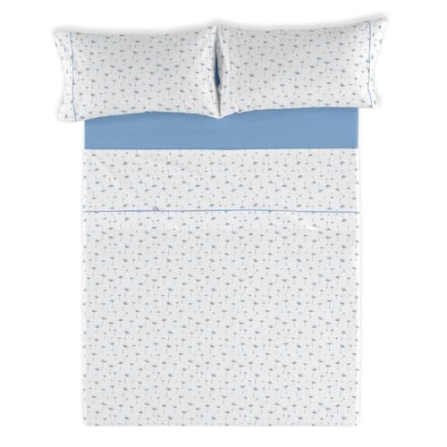 Alexandra House Living Estelia Bettwäsche-Set, Blau, für... - Maison & Cuisine Amazon Allemagne à 23.02€