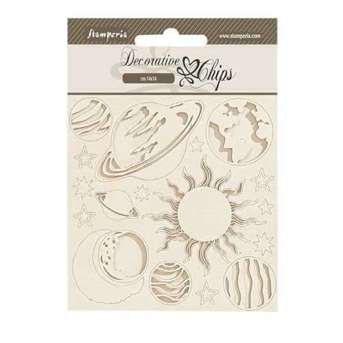 Stamperia Jetons décoratifs pour scrapbooking, albums... - Amazon France à 6.41€