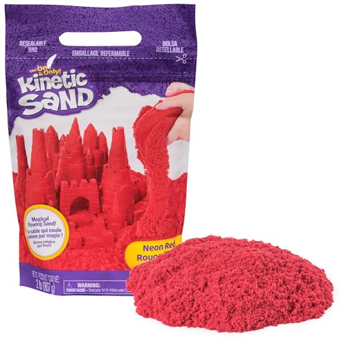 Kinetic Sand Sable Magique - Pack de Sable Magique Rouge... - Jouets & Jeux Amazon France à 8.49€
