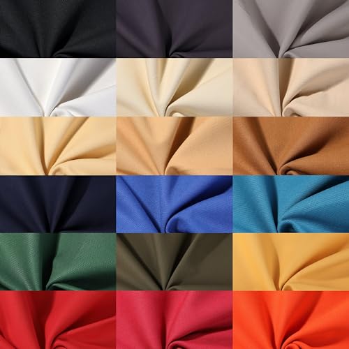 100% Cotton Canvas Fabric,Heavy Duty 16 Ounce Weight 19... - Loisirs Créatifs Amazon Royaume-Uni à 1.50€