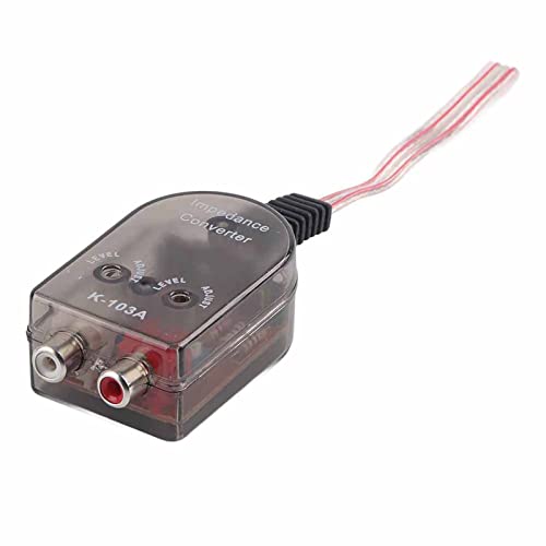 Convertisseur pour Voiture Convertisseur d'Impedance Haut à... - Auto & Moto Amazon France à 6.77€