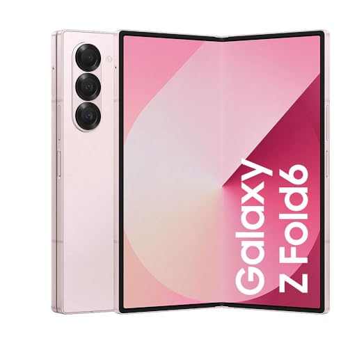 Samsung Galaxy Z Fold6, Dual, 256GB 12GB Ram, Pink en promo sur Amazon