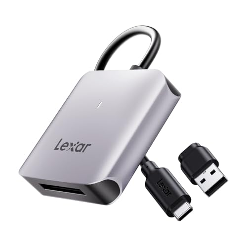 Lexar RW510 CFexpress Typ B Kartenleser, bis zu 10Gbps, USB... - Tech & Electronics Amazon Germany à 29.29€