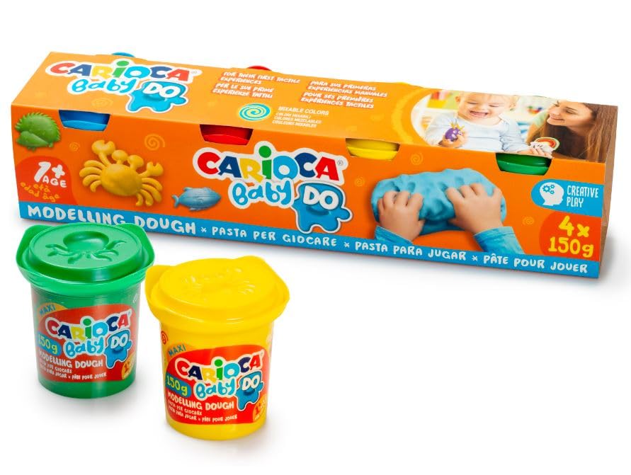 Carioca Pâte à modeler pour bébé 1+ | Baby Do Pâte à... - Bébé & Puériculture en promo à 10.24€