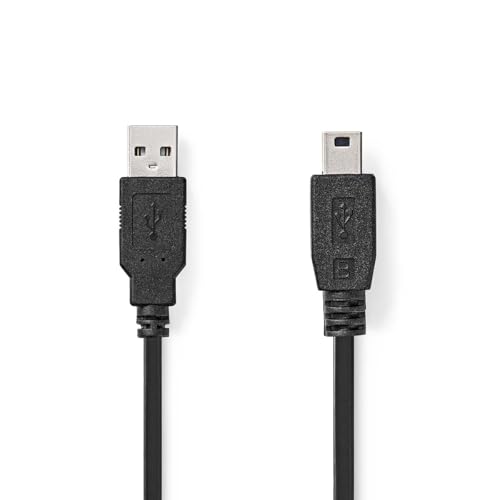 NEDIS Cable USB, USB 2.0, conector USB-A, conector USB... - High-Tech & Électronique Amazon Espagne à 6.13€