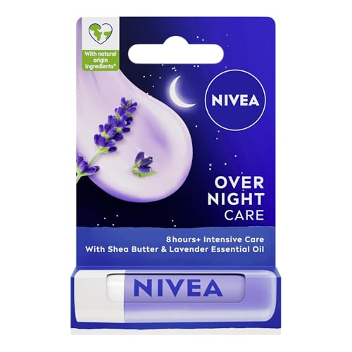 NIVEA Pflegende Lippenstift Overnight Care 4,8g - Auto & Moto Amazon Allemagne à 2.49€