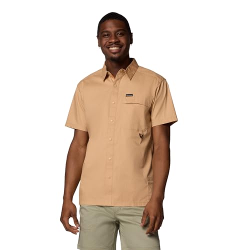 Columbia Landroamer Twill SS Camicia da Uomo - Amazon Italie à 20.67€