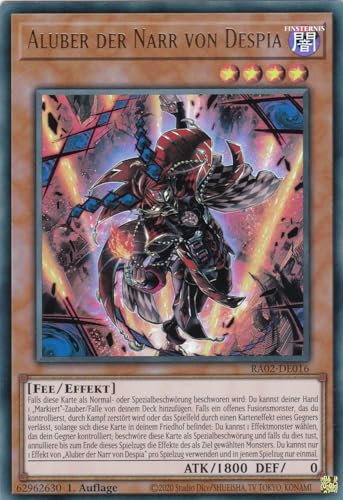 RA02-DE016 - Aluber der Narr von Despia - Ultra Rare - 1.... - Jeux Vidéo & Consoles Amazon Allemagne à 1.00€