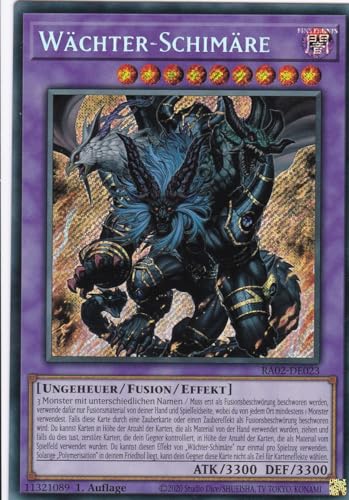 RA02-DE023 - Wächter-Schimäre - Secret Rare - 1. Auflage... - Jeux Vidéo & Consoles en promo à 1.35€