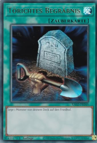 RA02-DE049 - Törichtes Begräbnis - Ultra Rare - 1. Auflage... - Jeux Vidéo & Consoles en promo à 1.00€