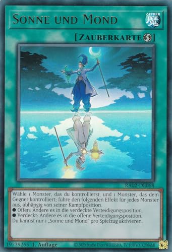 RA02-DE068 - Sonne und Mond - Ultra Rare - 1. Auflage... - Jeux Vidéo & Consoles en promo à 1.00€
