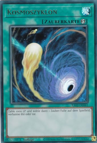 RA02-DE061 - Kosmoszyklon - Ultra Rare - 1. Auflage... - Jeux Vidéo & Consoles en promo à 1.00€