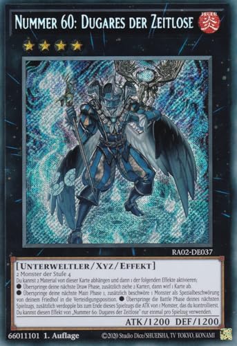 RA02-DE037 - Nummer 60: Dugares der Zeitlose - Secret Rare... - Jouets & Jeux Amazon Allemagne à 1.00€