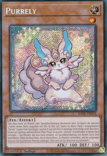 RA02-DE018 - Purrely - Secret Rare - 1. Auflage - Deutsch... - Jeux Vidéo & Consoles Amazon Allemagne à 1.00€