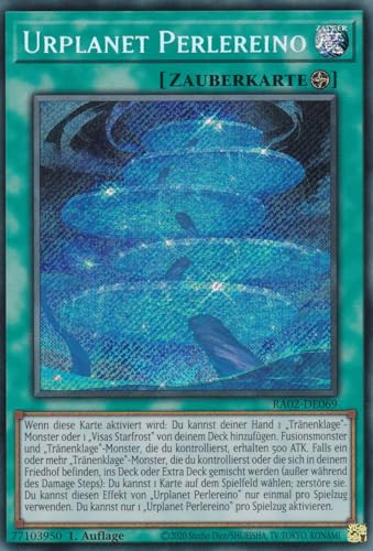 RA02-DE069 - Urplanet Perlereino - Secret Rare - 1. Auflage... - Sports & Fitness Amazon Allemagne à 1.00€