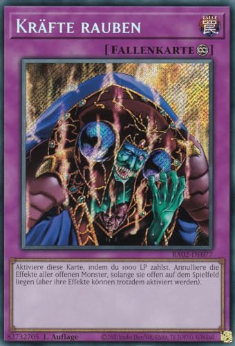 RA02-DE077 - Kräfte rauben - Secret Rare - 1. Auflage... - Jeux Vidéo & Consoles en promo à 1.00€