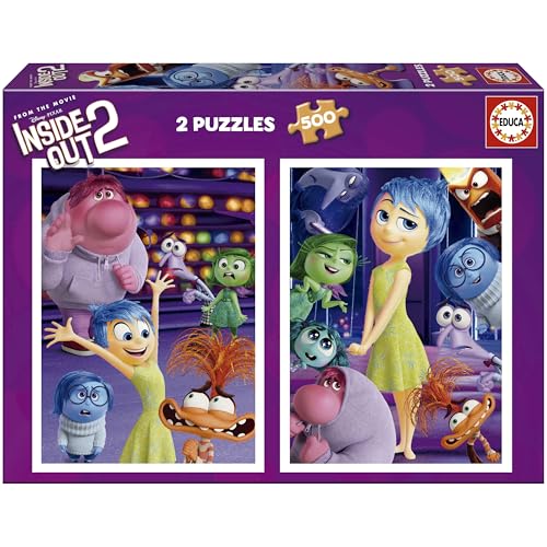 Educa - Inside Out 2 Disney Pixar | Puzzle 2 × 500 Teile... - Toys & Games Amazon Germany à 8.39€