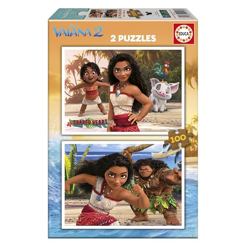 Educa - Kinderpuzzle Moana 2 | 2x100 Teile Puzzleset |... - Jouets & Jeux Amazon Allemagne à 7.19€