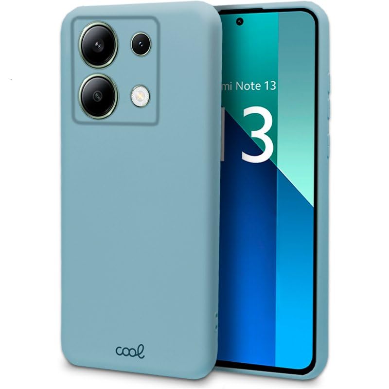 Carcasa Cool para Xiaomi Redmi Note 13 Cover Celeste - Auto & Moto Amazon Espagne à 3.57€
