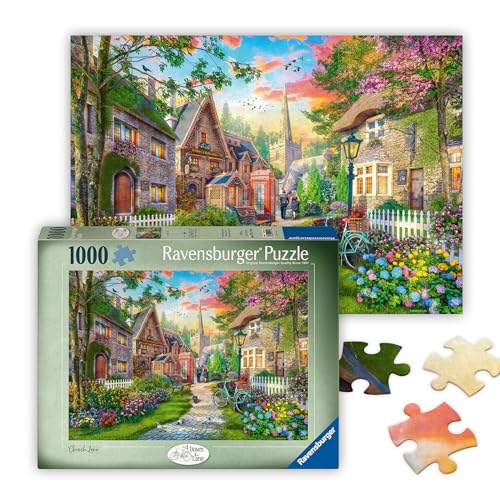 Ravensburger Down the Lane No.4 Church Lane 1000 Piece... - Jouets & Jeux en promo à 6.00€