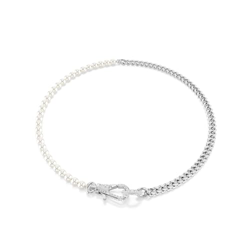 Swarovski Collar Dextera, Pavé, Perla de cristal, Blanco... - Sports & Fitness en promo à 81.91€