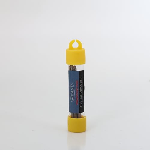 JOVANT Lot de 10 forets en cobalt M35 HSS haute vitesse... - Bricolage & Outils Amazon France à 1.80€