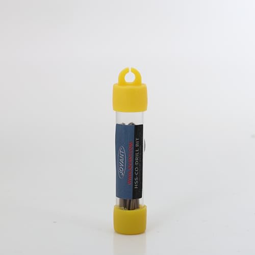 JOVANT 10pcs 5/64 Zoll (1.8mm) Cobalt Bohrer, M35- HSS High... - Bricolage & Outils en promo à 1.49€