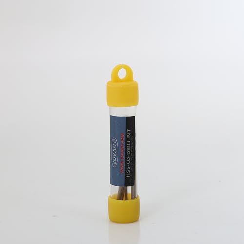 JOVANT 10pcs 3/64 Zoll (1.3mm) Kobalt-Bohrer, M35- HSS High... - Bricolage & Outils en promo à 1.49€