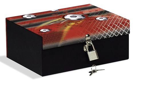 Boîte avec cadenas 18,5 x 14 x 7,5 cm, idéale pour ranger... - Jouets & Jeux Amazon France à 13.25€