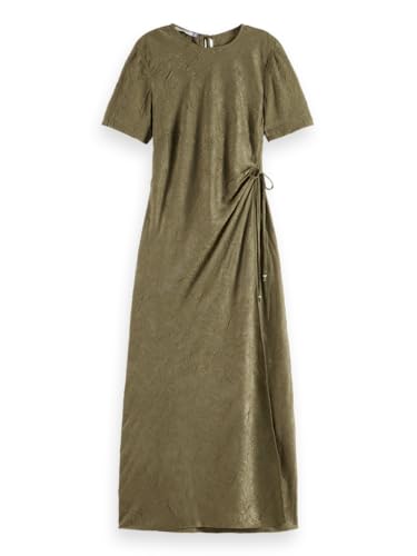 Scotch & Soda Robe enveloppante en Satin froissé, Style... - Maison & Cuisine Amazon France à 76.47€