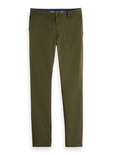 Scotch & Soda Mott Chino, Pantaloni, Uomo, Khaki, 28W / 30L - Home & Kitchen Amazon Italy à 30.16€