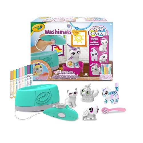 CRAYOLA Wahimals Pets - Sprühboutique, Activity Set Farbe... - Beauté & Parfums Amazon Allemagne à 20.00€