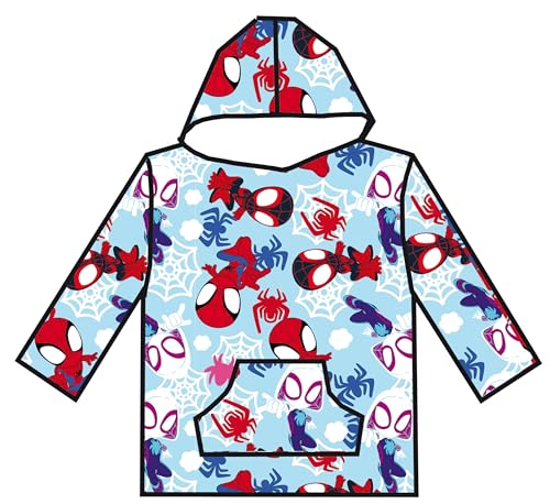 Aymax Felpa Poncho/Maglione Plaid Spidey and Friends 3-6Y... - Maison & Cuisine Amazon Italie à 8.99€