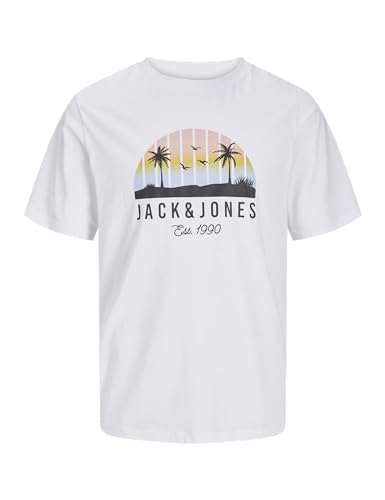 JACK & JONES Jjpalm Tee Ss Crew Neck Mni - Amazon Allemagne à 4.76€