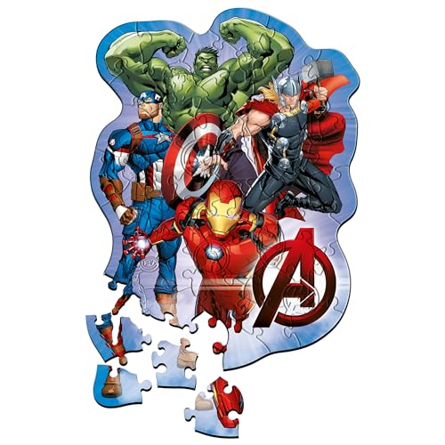 Trefl – Puzle de madera: Marvel Avengers, las aventuras de... - Jouets & Jeux en promo à 10.99€