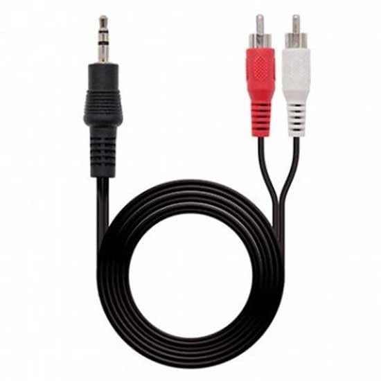 Aux cable 3.5mm Male Stereo Jack To 2x RCA/ 1.5m Audio... - High-Tech & Électronique Amazon Royaume-Uni à 1.79€