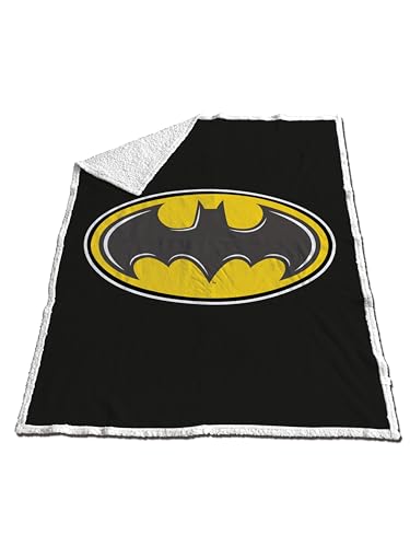 Aymax Manta Sherpa Batman 130 x 170 cm - Sports & Fitness Amazon Espagne à 18.90€
