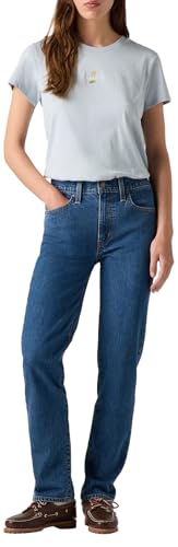 Levi's 724 High Rise Straight, Vaqueros Mujer, Mosey Mid... - Amazon Espagne à 35.62€