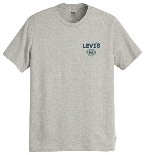 Levi's Graphic Crewneck tee Camiseta, Gris (Coolmax Ssnl HL... - Vente Flash Amazon -61%