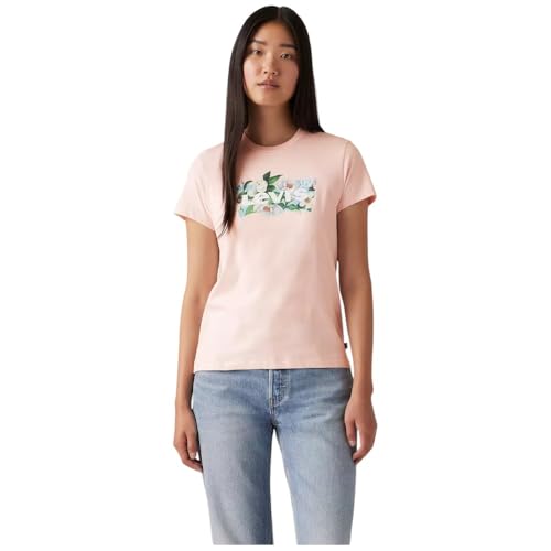 Levi's The tee, Camiseta Mujer, Carnation BW Fill LC, XXS - Auto & Moto Amazon Espagne à 12.53€