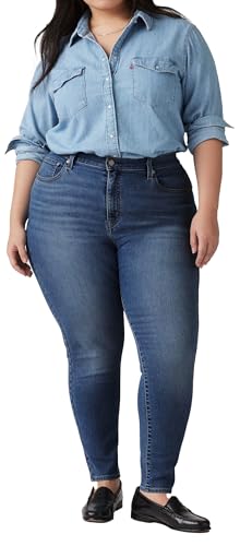 Levi's 721 Pl Hi-Rise Skinny Tenacious Dark Plus, Tenacious... - Mode & Vêtements en promo à 37.75€