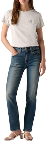 Levi's 724 High Rise Straight, Vaqueros Mujer, Ankle Time... - Amazon Spain à 57.65€